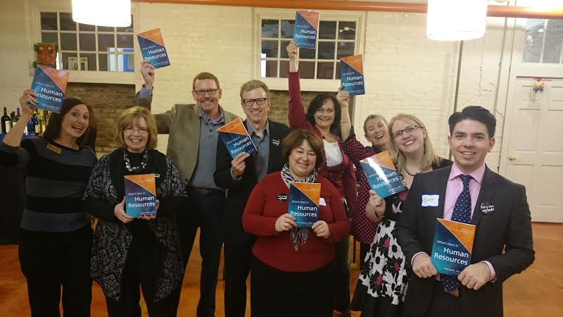 Pictured from left: Whitney Martin, Lynn Ingmire, Alec White, David Braughler, Ann Mulcahy, Kristin Dunlevy, Cathy Fyock, Cara Silletto, Brett Steele.